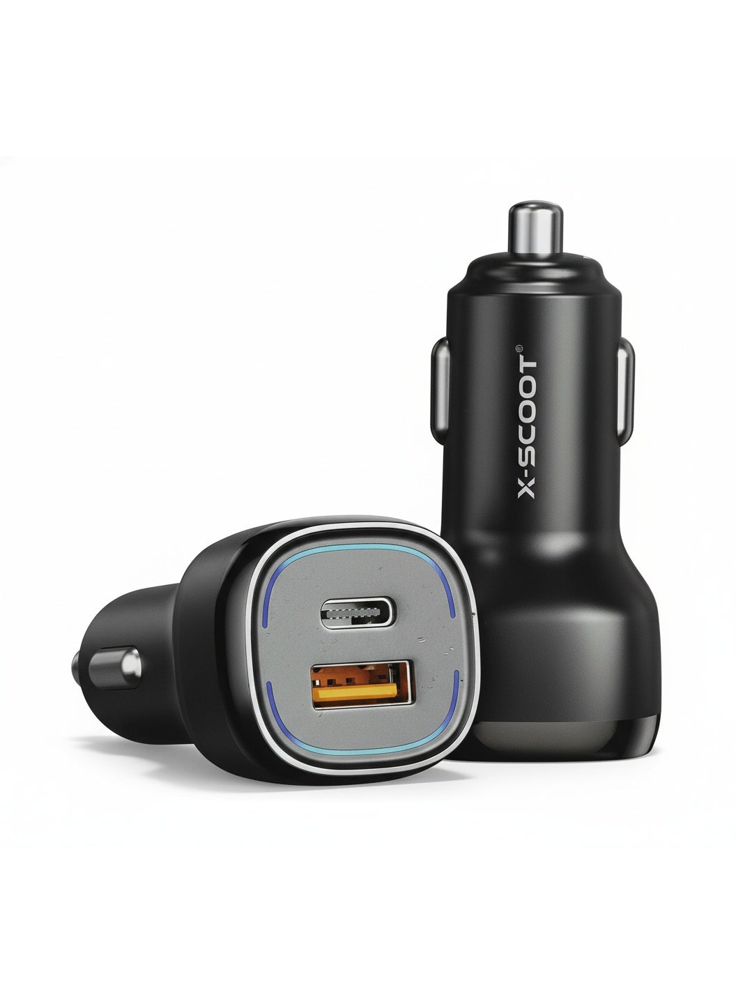 X-SCOOT X-SCOOT xc-307 Pd Fast Car Charger With Dual Usb Ports 20W